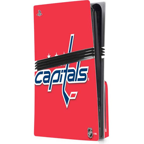 NHL Washington Capitals Solid Background PlayStation PS5 Skins