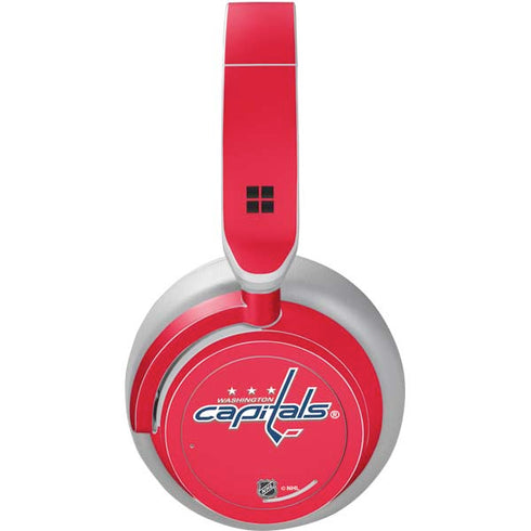 NHL Washington Capitals Solid Background Surface Headphones Skin