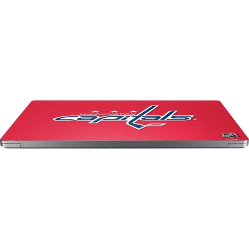 NHL Washington Capitals Solid Background Laptop Skins