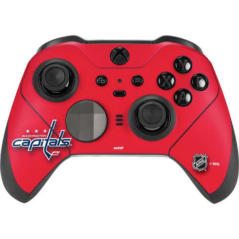 NHL Washington Capitals Solid Background Xbox Elite Wireless Controller Series 2 Skin