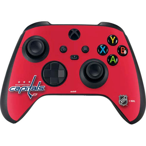 NHL Washington Capitals Solid Background Xbox Series X Bundle Skin