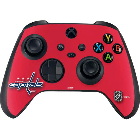 NHL Washington Capitals Solid Background Xbox Series X Skins