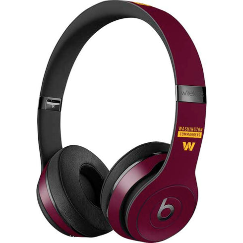 NFL Washington Commanders Beats Solo 3 Wireless Skin