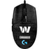 NFL Washington Commanders Black and White G203 Prodigy RGB Wired Gaming Mouse Skin