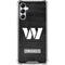 NFL Washington Commanders Black and White Gabb Phone 4 Clear Case