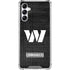 NFL Washington Commanders Black and White Gabb Phone 4 Clear Case