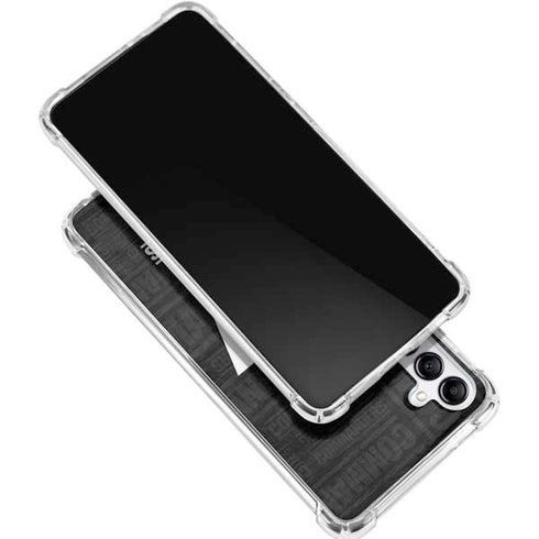 NFL Washington Commanders Black and White Galaxy A16 5G Clear Case