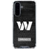 NFL Washington Commanders Black and White Galaxy A36 5G Clear Case