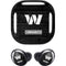 NFL Washington Commanders Black and White Galaxy Buds Pro Skin