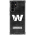 NFL Washington Commanders Black and White Galaxy S23 Ultra Clear Case