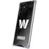NFL Washington Commanders Black and White Galaxy S23 Ultra Clear Case