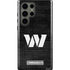 NFL Washington Commanders Black and White Galaxy S23 Ultra Pro Case