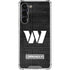 NFL Washington Commanders Black and White Galaxy S24 FE Clear Case
