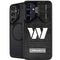 NFL Washington Commanders Black and White Galaxy S24 FE Kickstand Case