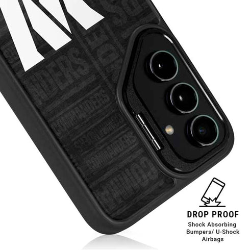 NFL Washington Commanders Black and White Galaxy S24 FE Kickstand Case