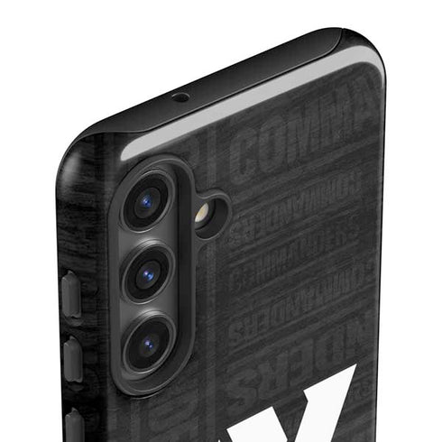 NFL Washington Commanders Black and White Galaxy S25 Impact Case