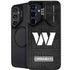 NFL Washington Commanders Black and White Galaxy S25 Plus Kickstand Case
