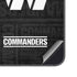 NFL Washington Commanders Black and White Galaxy S25 Plus Skin