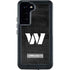 NFL Washington Commanders Black and White Galaxy S24 Plus Waterproof Case