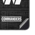NFL Washington Commanders Black and White Galaxy S25 Skin
