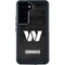 NFL Washington Commanders Black and White Galaxy S24 Waterproof Case