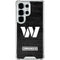 NFL Washington Commanders Black and White Galaxy S25 Ultra Clear Case
