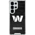 NFL Washington Commanders Black and White Galaxy S25 Ultra Clear Case