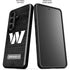 NFL Washington Commanders Black and White Galaxy S26 Plus Impact Case