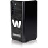 NFL Washington Commanders Black and White Galaxy Z Fold5 5G Skin