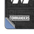 NFL Washington Commanders Black and White Galaxy Z Fold5 5G Skin