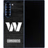 NFL Washington Commanders Black and White Galaxy Z Fold6 Skin
