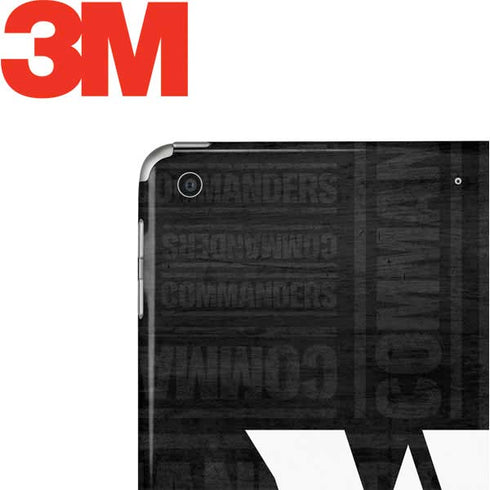 NFL Washington Commanders Black and White Apple iPad Skin