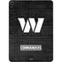 NFL Washington Commanders Black and White Apple iPad Air Skin