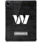 NFL Washington Commanders Black and White iPad Pro 11in (2024) Clear Case