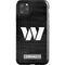 NFL Washington Commanders Black and White iPhone Cases