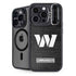 NFL Washington Commanders Black and White iPhone 14 Pro Max Kickstand Case