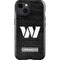 NFL Washington Commanders Black and White iPhone 15 Impact Case