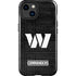 NFL Washington Commanders Black and White iPhone 15 Impact Case