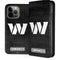 NFL Washington Commanders Black and White iPhone 15 Pro Max Folio Case