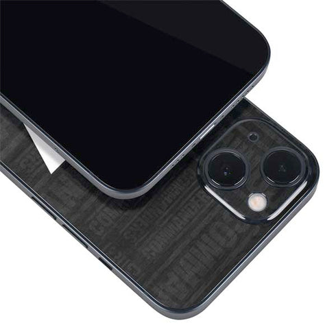 NFL Washington Commanders Black and White iPhone 15 Skin