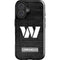 NFL Washington Commanders Black and White iPhone 16 Impact Case