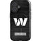 NFL Washington Commanders Black and White iPhone 16 Magsafe Impact Case