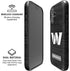 NFL Washington Commanders Black and White iPhone 16 Magsafe Impact Case