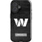 NFL Washington Commanders Black and White iPhone 16 Plus Impact Case