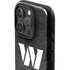 NFL Washington Commanders Black and White iPhone 16 Pro Impact Case