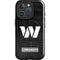 NFL Washington Commanders Black and White iPhone 16 Pro Magsafe Impact Case