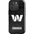 NFL Washington Commanders Black and White iPhone 16 Pro Magsafe Impact Case