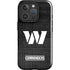 NFL Washington Commanders Black and White iPhone 16 Pro Max Impact Case