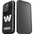NFL Washington Commanders Black and White iPhone 16 Pro Max Impact Case