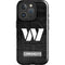 NFL Washington Commanders Black and White iPhone 16 Pro Max Magsafe Impact Case